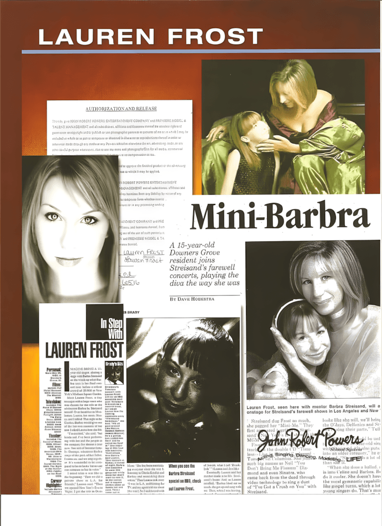 Lauren Frost - a legacy of John Robert Powers